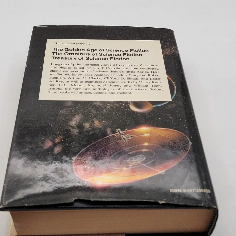 Isaac Asimov Isaac Asimov's Science Fiction Treasury Hardcover 1980 Anthology Gd